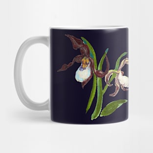 Cypripedium candidum Mug